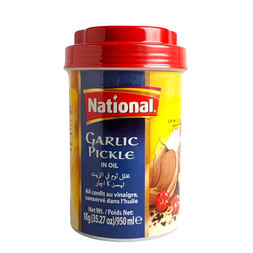NATIONAL GARLIC PICKLE IN OIL 1KG